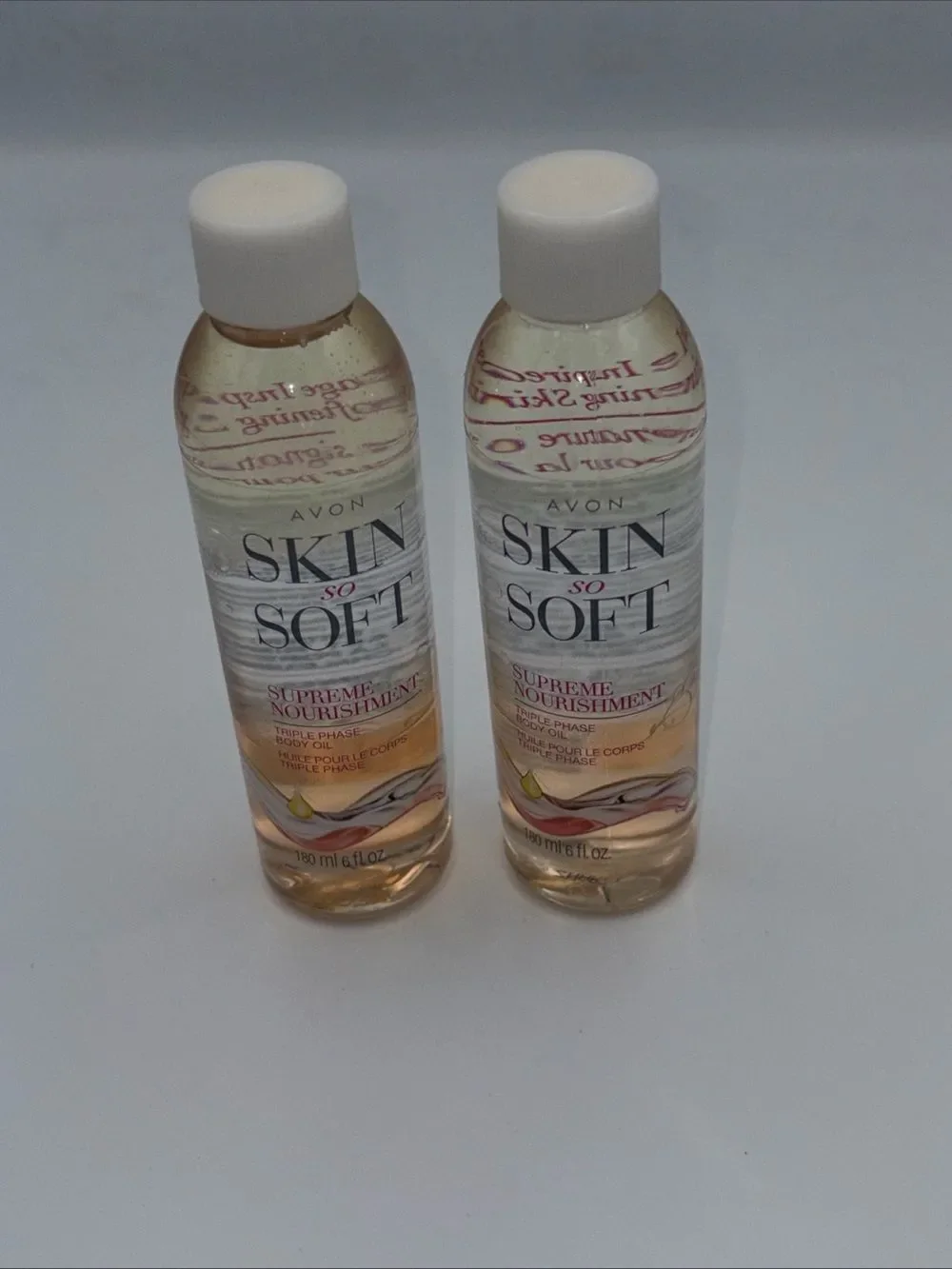 Avon Skin So Soft Supreme Nourishment Triple Phase Oil Body 6 FL OZ/180 ML-New